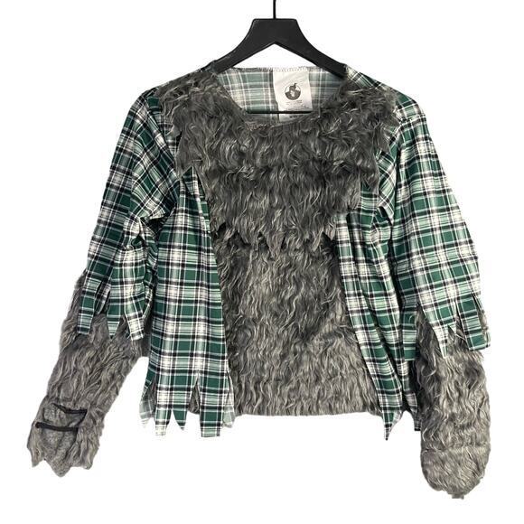 Boys Werewolf Costume XL Halloween‎ Horror Monster Outfit with Faux Fur Details - Picture 3 of 12